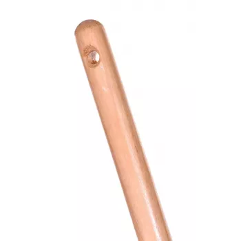 Fiskars Solid bladhark, 52 cm brede polypropyleen kop, 175 cm aluminium steel, 25 flexibele tanden, zwart/oranje