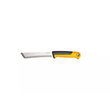 Fiskars X-series K82 oogstmes, roestvrijstalen lemmet, SoftGrip-greep, 15 cm, zwart/oranje