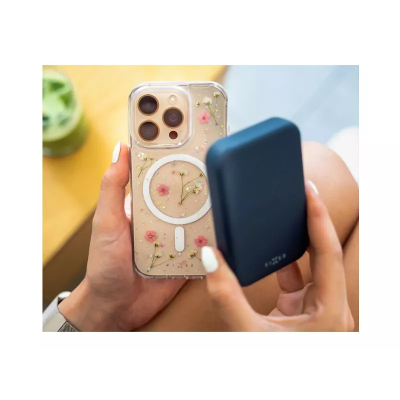 FIXED MagBloom case voor Apple iPhone 17 Pro Max, Blush Plum