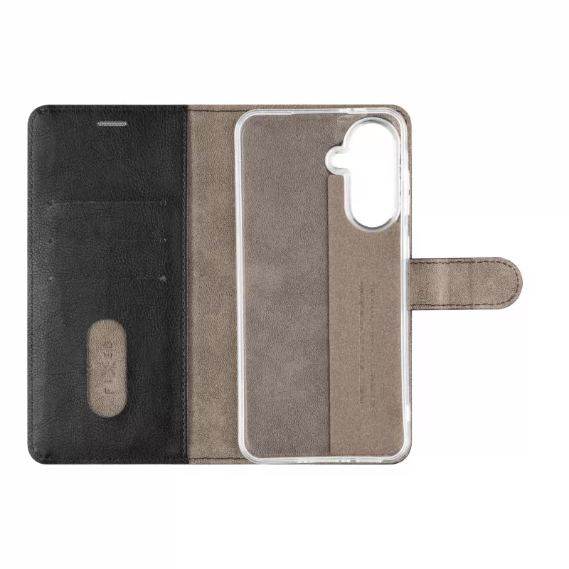 Fixed Opus Book Case voor Samsung Galaxy A37 5G, kunstleer, zwart