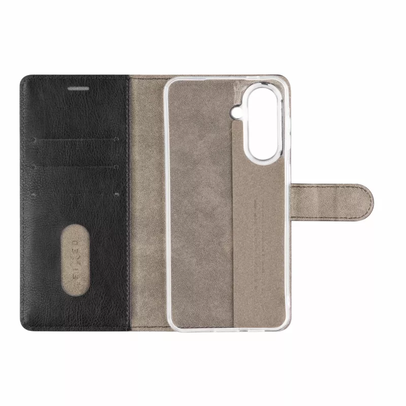 Fixed Opus Book Case voor Samsung Galaxy A57 5G, kunstleer, zwart
