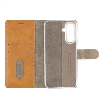 Fixed Opus Book Case voor Samsung Galaxy A57 5G, kunstleer, bruin