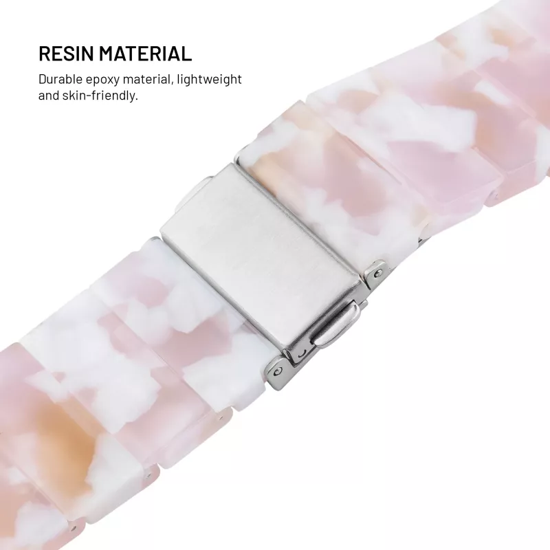 FIXED Resin Strap pro voor Apple Watch 38/40/41, Candy Pink
