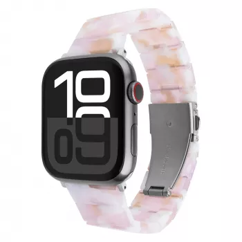 FIXED Resin Strap pro voor Apple Watch 38/40/41, Candy Pink
