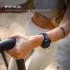 FIXED Resin Strap pro voor Apple Watch 44/45/46/49, Carbon Black