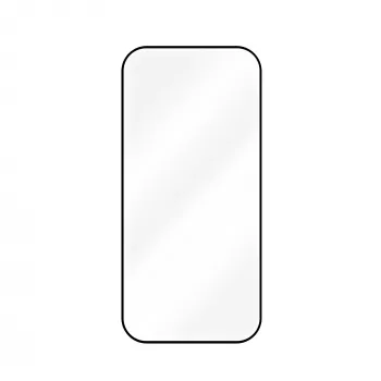 Fixed displayschermfolie voor Samsung Galaxy A37 5G - gehard glas - zwart - full cover 2.5D