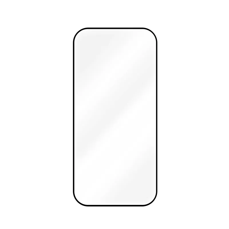 Fixed displayschermfolie voor Samsung Galaxy A37 5G - gehard glas - zwart - full cover 2.5D