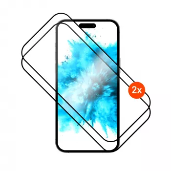 Fixed displayschermfolie voor Samsung Galaxy A37 5G - gehard glas - zwart - full cover 2.5D