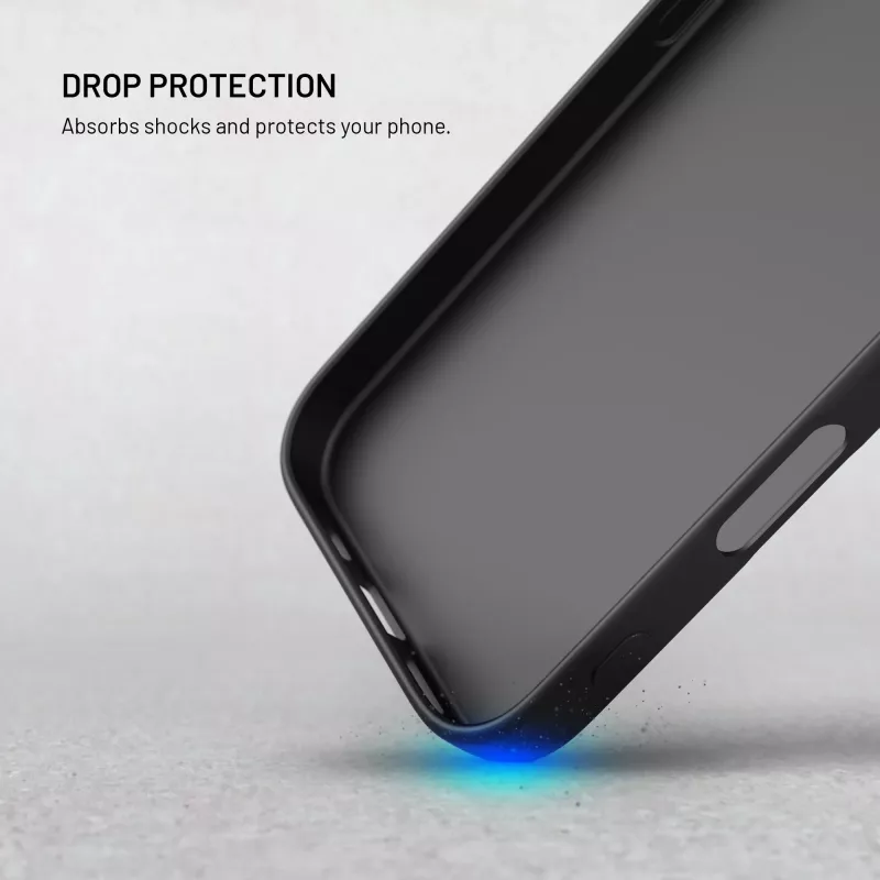 Fixed Story achterklep voor Xiaomi 17 - rubberachtig - zwart
