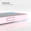Fixed Story back cover voor Xiaomi 17 rubberachtig roze