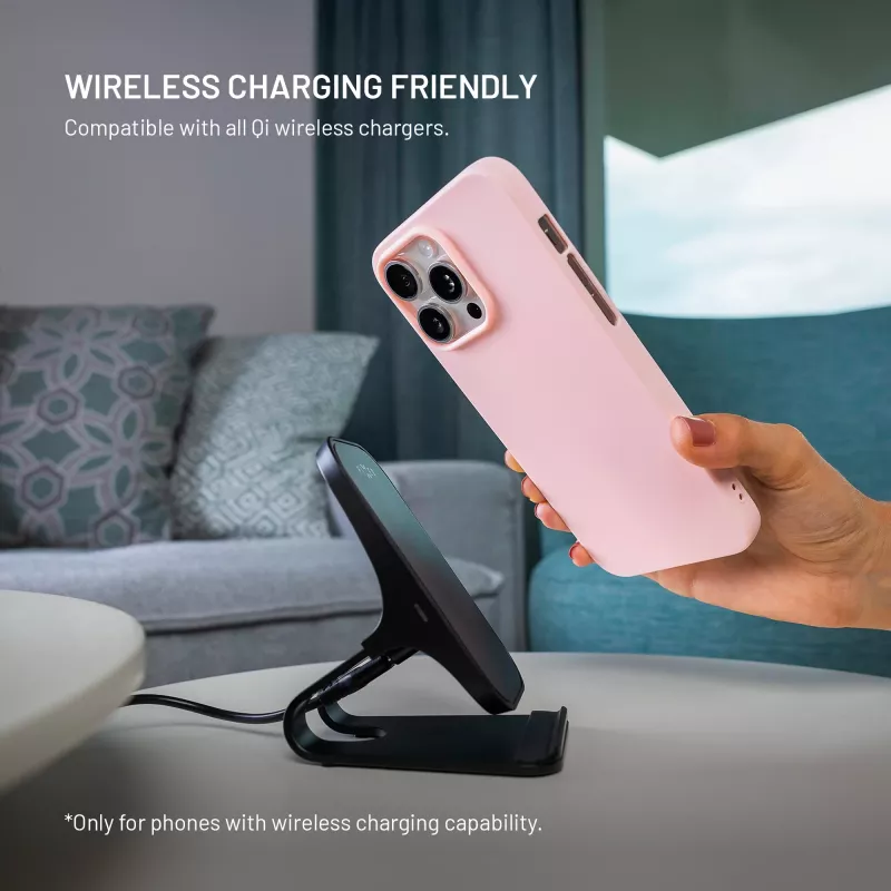 Fixed Story back cover voor Xiaomi 17 rubberachtig roze