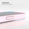 Fixed Story Achterkant Cover voor Xiaomi 17 Ultra, gerubberd, Roze