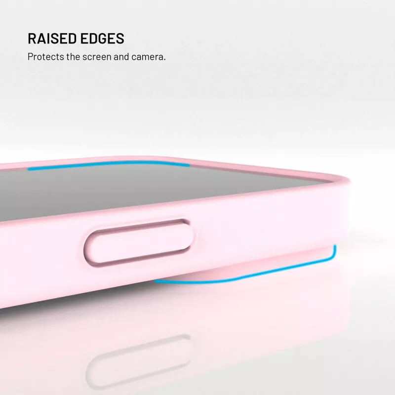 Fixed Story Achterkant Cover voor Xiaomi 17 Ultra, gerubberd, Roze