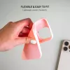 Fixed Story Achterkant Cover voor Xiaomi 17 Ultra, gerubberd, Roze
