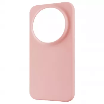 Fixed Story Achterkant Cover voor Xiaomi 17 Ultra, gerubberd, Roze