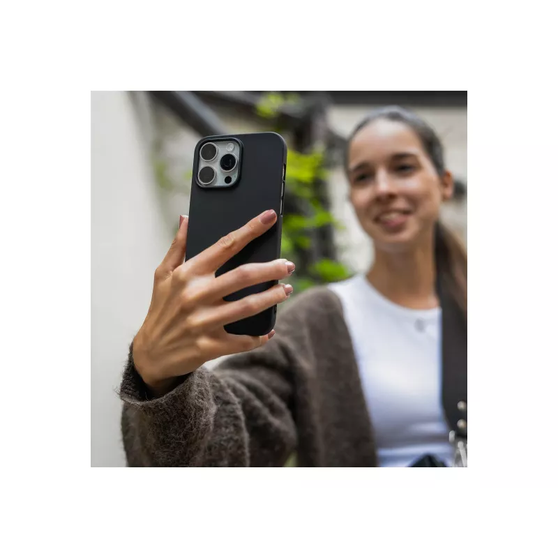 Fixed Story Achterklep voor Xiaomi Redmi Note 15 Pro 4G, gerubberd, Zwart