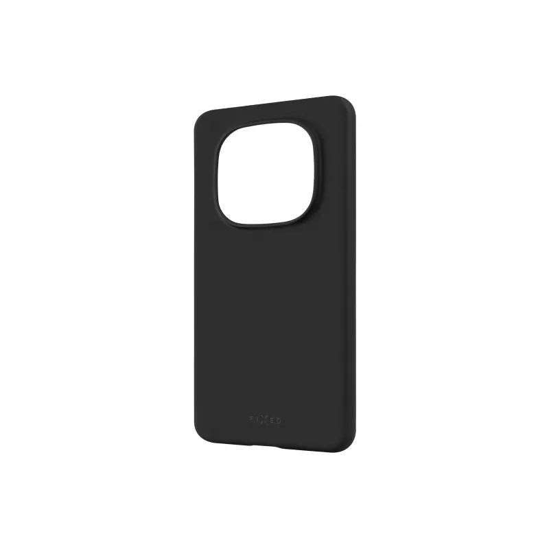Fixed Story Achterklep voor Xiaomi Redmi Note 15 Pro 4G, gerubberd, Zwart