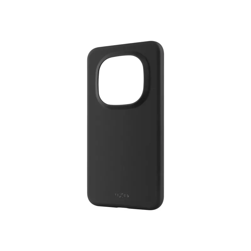 Fixed Story backcover voor Xiaomi Redmi Note 15 Pro+ 5G, gerubberd, zwart
