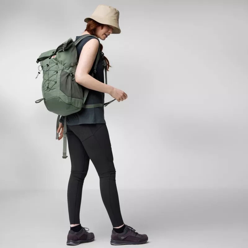 Fjällräven Abisko Hike Foldsack Rugzak - Zwart