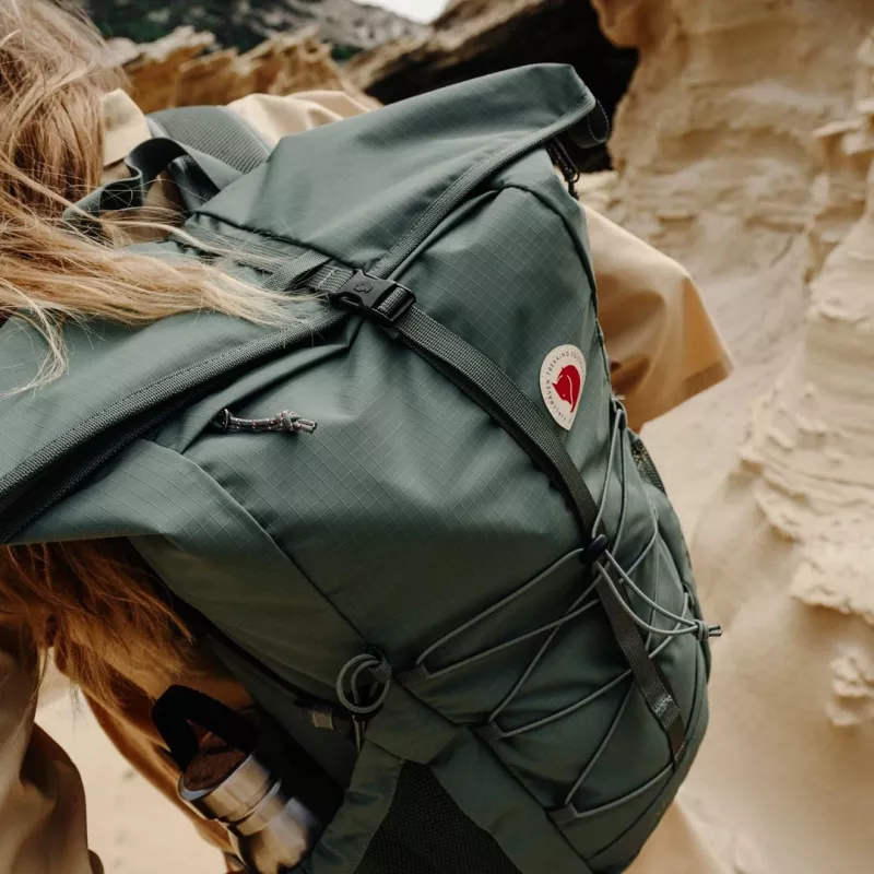 Fjällräven Abisko Hike Foldsack Rugzak - Patina Green