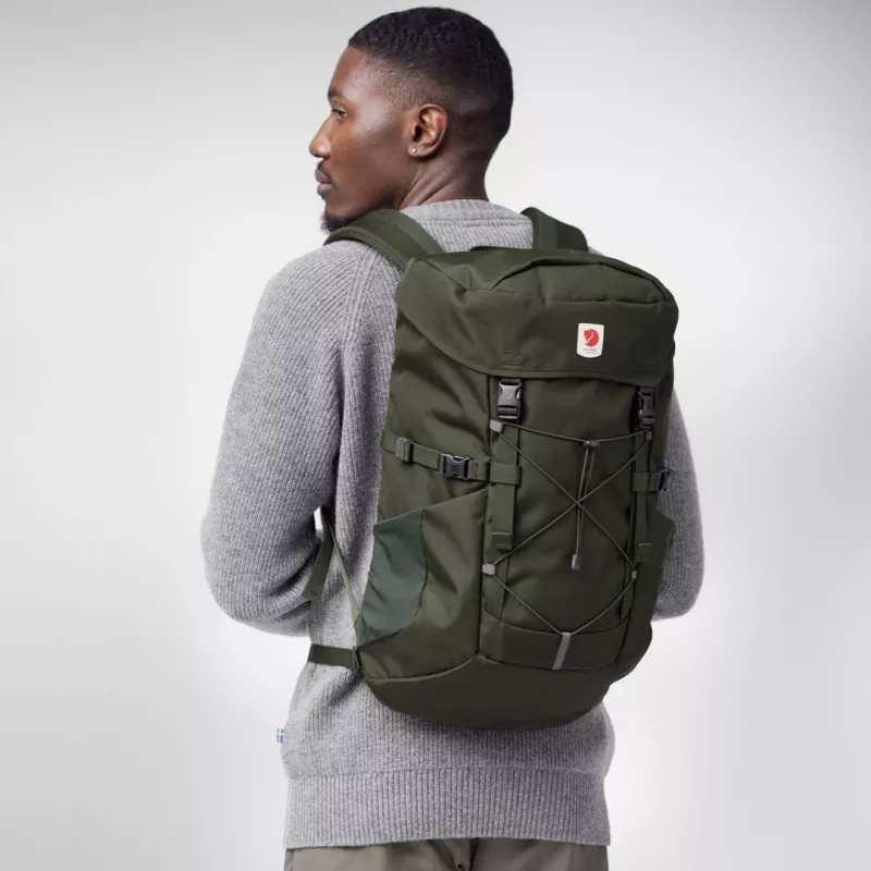 Fjällräven Skule Top 26 Rugzak Groen Oxford Gerecycled Polyester