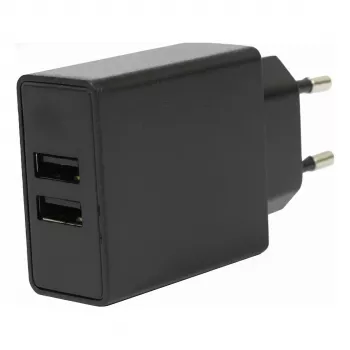 FLEPO NT-USB-103 USB-oplader 2-poorts 100-240V AC naar 5V DC 3A 15W wit