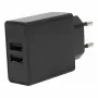 FLEPO NT-USB-103 USB-oplader 2-poorts 100-240V AC naar 5V DC 3A 15W wit