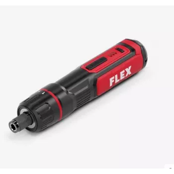 FLEX SD 7-320 4V accu-schroevendraaier met USB-C-lading, 7 Nm, 320 t/min, 1/4 inch zeskant, LED-licht, soft-grip, incl. bits