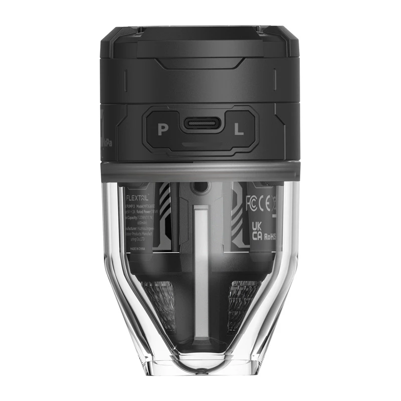 Flextail Max Pump 3 draagbare pomp, zwart