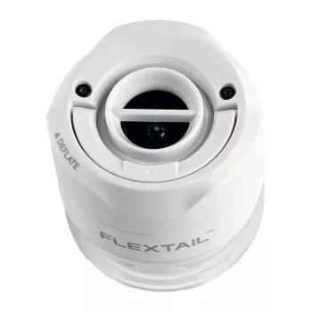 FLEXTAIL Tiny Pump 3X draagbare elektrische pomp, LED-zaklamp, USB-C, wit