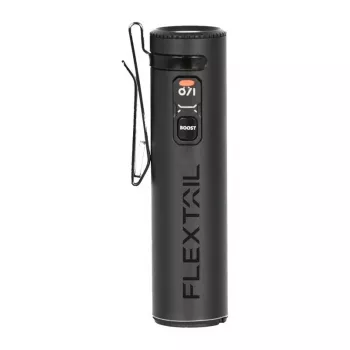 Flextail ZERO 1200 zaklamp, 1200 lumen, IPX7, USB-C oplaadbaar, zwart