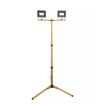 FLOODLIGHT E023E LED 2x20W 4000K IP65 zwart