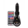 FM-transmitter CMP05 met afstandsbediening, USB-slot, microUSB, SD/TF-kaartslot, 87,5-108 MHz, 12V/24V, zwart