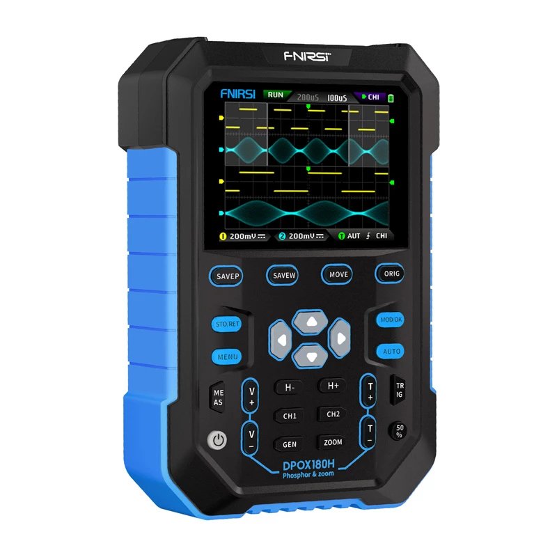 FNIRSI DPOX180H 2-in-1 handheld digitale fosfor oscilloscoop