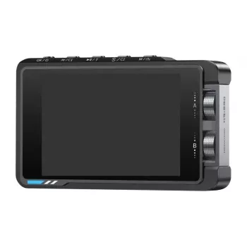 FNIRSI DS215H oscilloscoop – 100 MHz, 500 MS/s, 1 kanaal, ingebouwde functiegenerator, 2,8 inch TFT-LCD, USB Type-C, accu, zwart