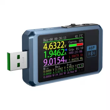 FNIRSI FNB48P BT USB-poorttester met Bluetooth