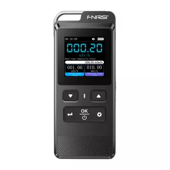 FNIRSI GC-02 kernstralingsdetector met geiger-müllerbuis, alfa/bèta/gamma/röntgen, 2,8 inch TFT, USB-C