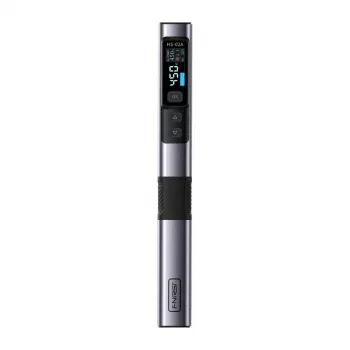 FNIRSI HS-02A 100 W Smart Soldeerbout met USB-C PD, OLED-display, Snelle Opwarming
