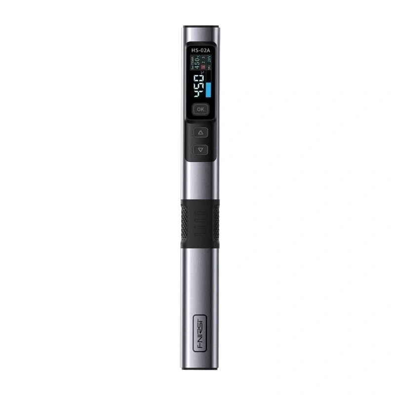 FNIRSI HS-02A 100W USB-C soldeerbout met OLED-display