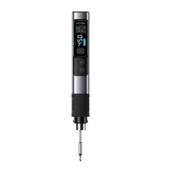 FNIRSI HS-02A 100W USB-C soldeerbout met OLED-display