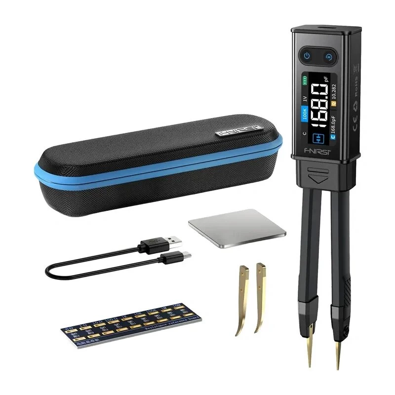 FNIRSI LCR-ST2 High-Accuracy LCR-meter | 100kHz testfrequentie, 2,8 inch TFT-display, USB-C