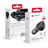 Forcell Carbon CC50-1A1C 38W auto-oplader USB-C PD 3.0 + USB-A QC 3.0 zwart