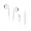 Forcell F-Audio HR-ME25 Lightning in-ear-koptelefoon met microfoon en afstandsbediening, wit