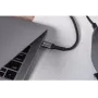 Forcell F-Energy Cafule USB-C naar USB-C kabel 2 m 240 W PD 5A QC 4.0 gevlochten zwart