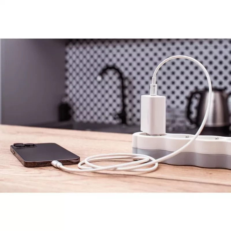 Forcell F-Energy USB-C naar USB-C kabel QC4.0 PD 5A 100W 3m wit C339