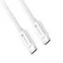 Forcell F-Energy USB-C naar USB-C kabel QC4.0 PD 5A 100W 3m wit C339
