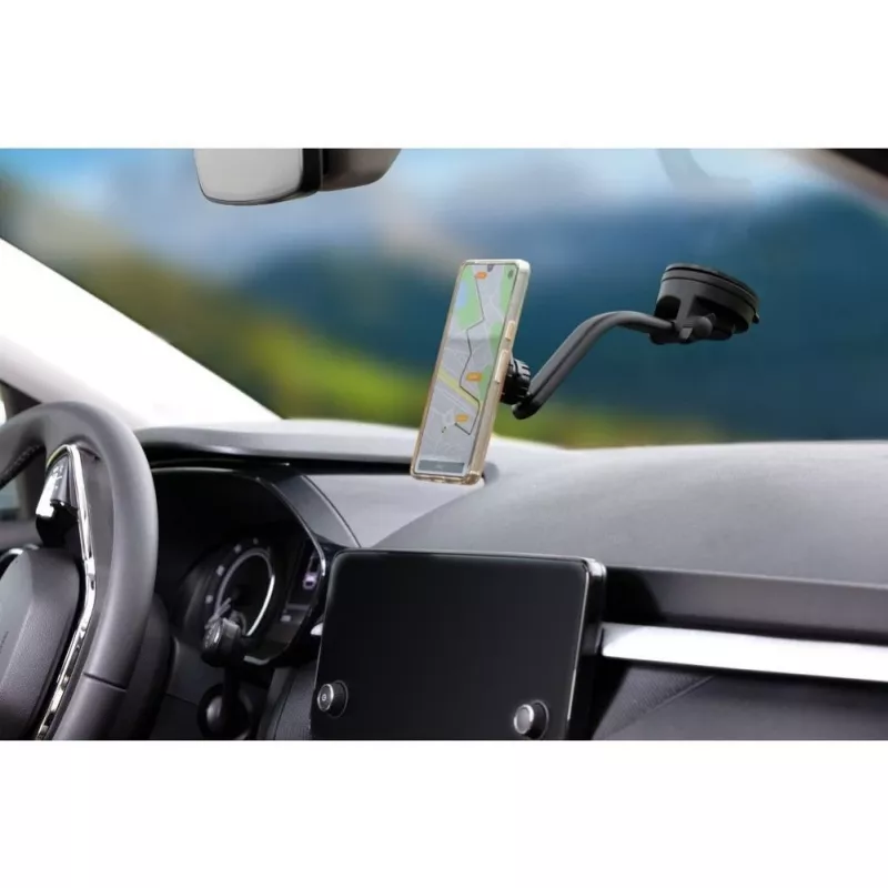 Forcell F-Grip MagLuxe Magnetische Autotelefoonhouder – Voorruit, Dashboard, Ventilatie – Zwart