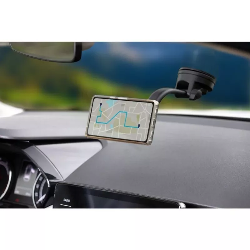 Forcell F-Grip MagLuxe Magnetische Autotelefoonhouder – Voorruit, Dashboard, Ventilatie – Zwart