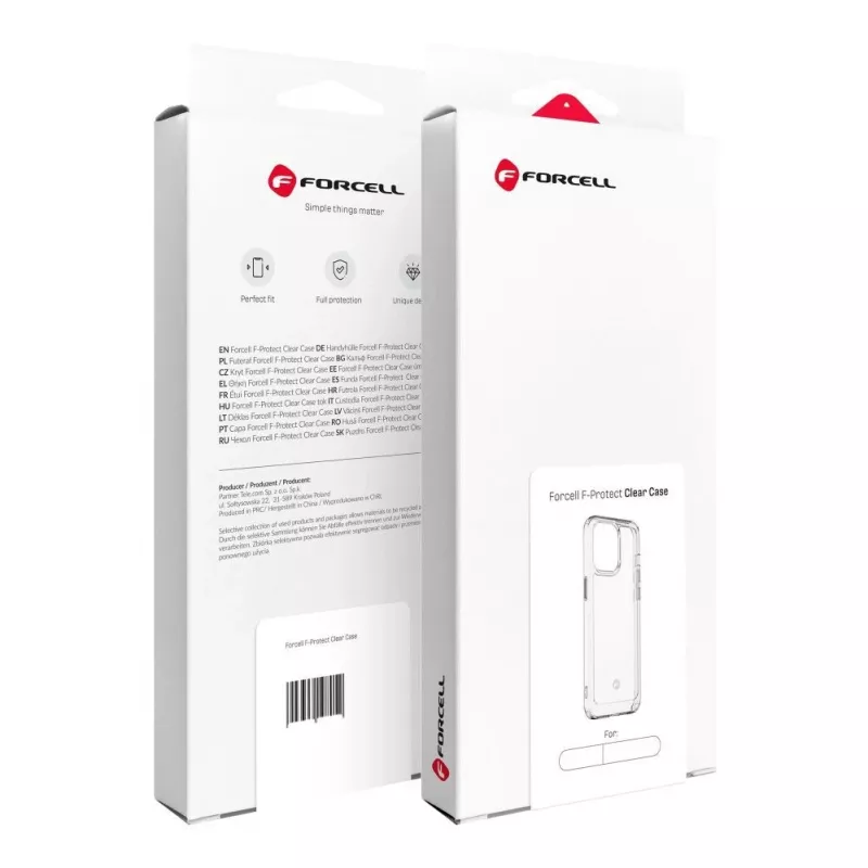 Forcell F-Protect Clear Case voor iPhone 14 Plus