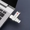 Forcell pendrive 64GB USB 3.2 Gen 1 (USB-A / USB-C) F-Data Metal Duo zilver